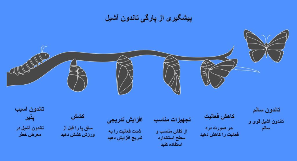 نکات طلایی برای جلوگیری از پارگی تاندون آشیل