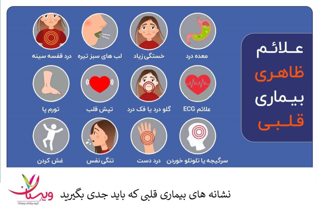 هفت نشانه بیماری قلبی که باید جدی بگیرید!